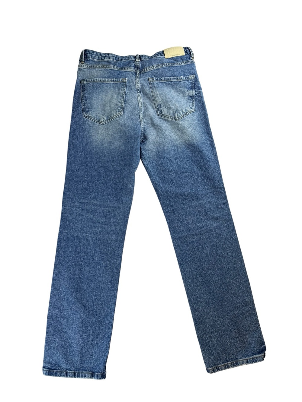 Stradivarius Vintage Wash Straight Leg mom Jeans aesthetic Relaxed Y2K 42/10 - Picture 2 of 7